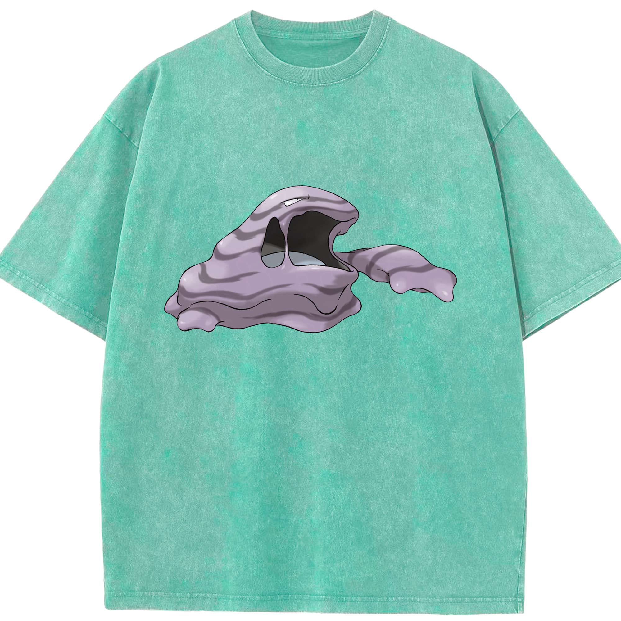 （画像用） ポケットモンスター Pokémon 綿100% ヴィンテージ風 半袖Tシャツ（フロントプリント）